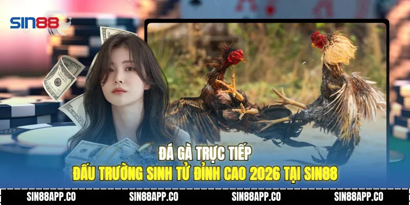 Đá Gà Trực Tiếp - Đấu Trường Sinh Tử Đỉnh Cao 2026 Tại Sin88 Đá Gà Trực Tiếp