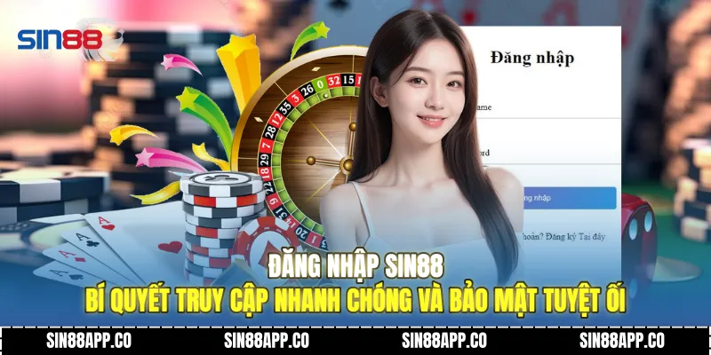 Đăng Nhập SIN88 Bí Quyết Truy Cập Nhanh Chóng Và Bảo Mật Tuyệt ối Đăng Nhập SIN88