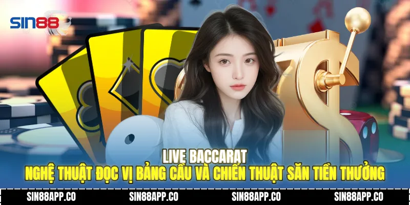 Live Baccarat Nghệ Thuật Đọc Vị Bảng Cầu Và Chiến Thuật Săn Tiền Thưởng Live Baccarat