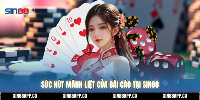 Bài Cào Sin88 - Đỉnh Cao Giải Trí Và Nghệ Thuật Săn Thưởng Thượng Lưu Sức hút mãnh liệt của Bài cào tại Sin88
