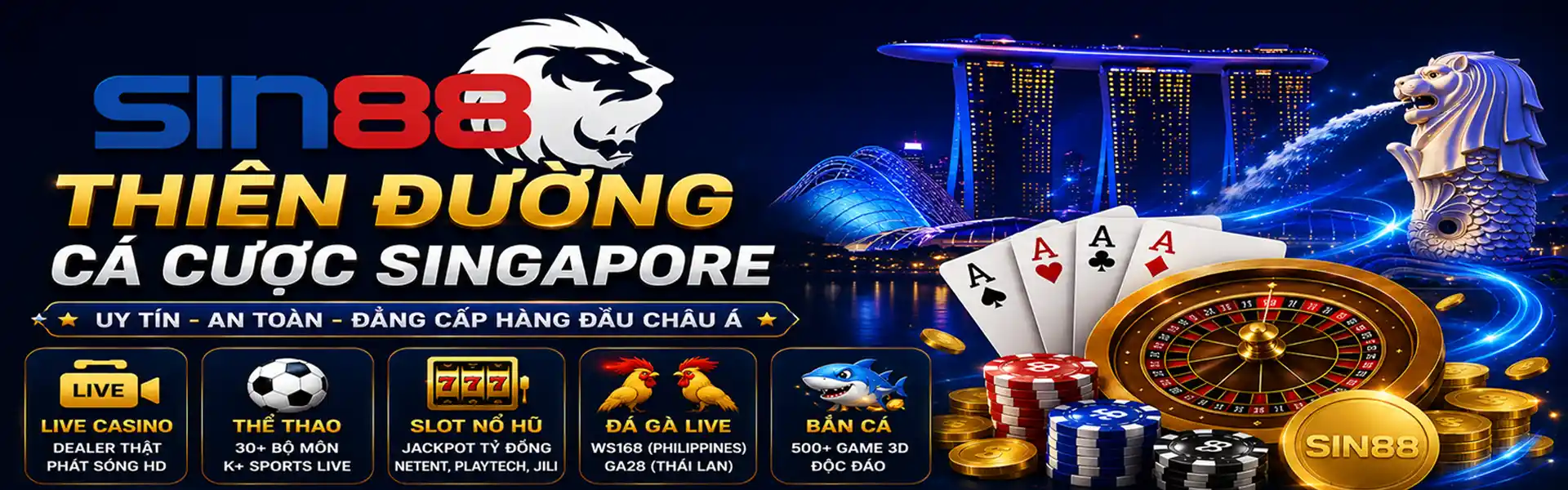 banner thiên đường giải trí sin88